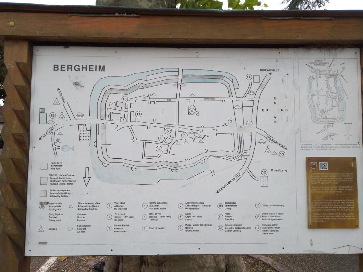 Bergheim Piscine Διαμέρισμα Εξωτερικό φωτογραφία